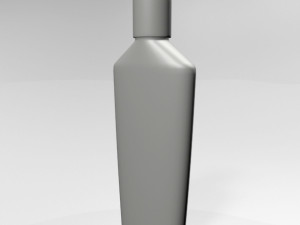 massage lotion bottle 01 3D 模型