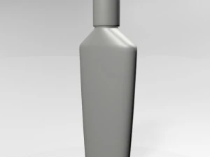 Massage lotion bottle 01 3D Model