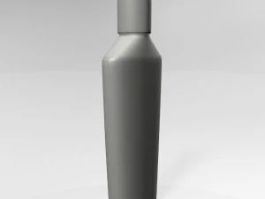 Massage lotion bottle 01 3D Model