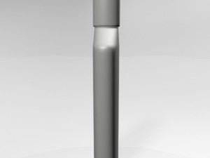 massage lotion bottle 01 3D 模型