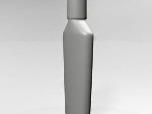 massage lotion bottle 01 3D 模型