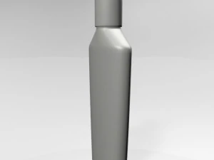 Massage lotion bottle 01 3D Model
