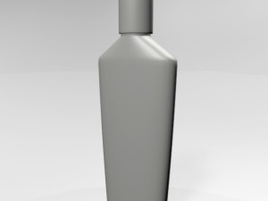 massage lotion bottle 01 3D 模型