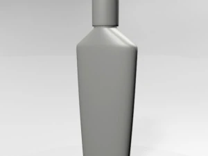 Massage lotion bottle 01 3D Model