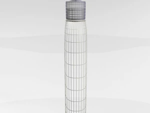 Moisturizing lotion bottle 01 3D Model
