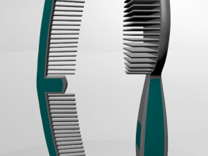 brush and comb 01 Modelo 3D