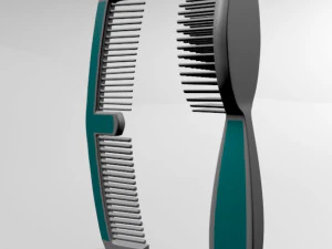 Brush and comb 01 3D Model