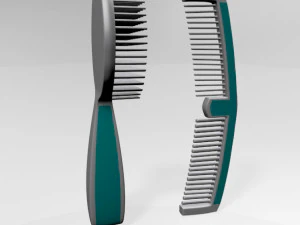 Brush and comb 01 3D Model