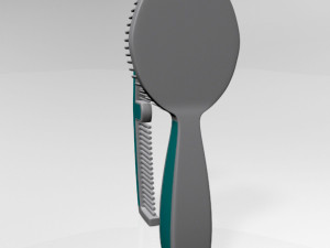 brush and comb 01 Modèle 3D