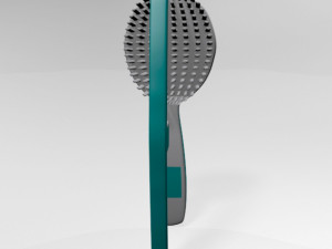 brush and comb 01 Modèle 3D