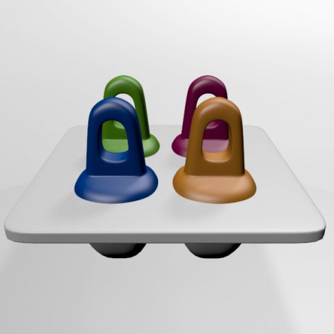 Fruitsicles pop tray 01 3D मॉडल .c4d .max .obj .3ds .fbx .stl .blend