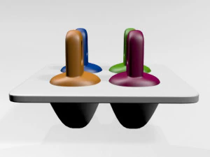 Fruitsicles pop tray 01 3D Model
