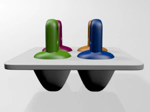 Fruitsicles pop tray 01 3D Model