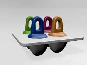 Fruitsicles pop tray 01 3D Model