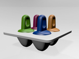 Fruitsicles pop tray 01 3D मॉडल