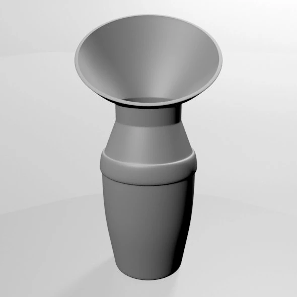 Breast pump 01 3D Model .c4d .max .obj .3ds .fbx .stl .blend 