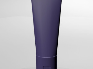 nipple cream tube 01 3D 模型