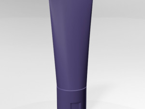 nipple cream tube 01 Modelo 3D
