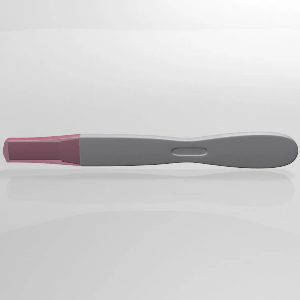 Pregnancy Test 01 3D Model .c4d .max .obj .3ds .fbx .stl .blend 