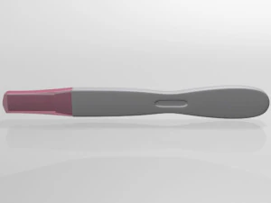 妊娠検査薬01 3Dモデル