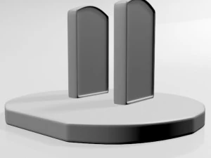 Tampa de Tomada de Parede 01 Modelo 3D