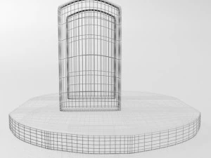 Tampa de Tomada de Parede 01 Modelo 3D