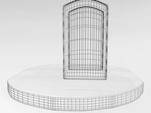 Tampa de Tomada de Parede 01 Modelo 3D