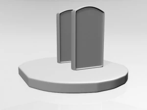 Tampa de Tomada de Parede 01 Modelo 3D