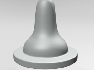 Baby Bottle Nipple 01 3D-Modell