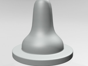 Baby Bottle Nipple 01 3D-Modell