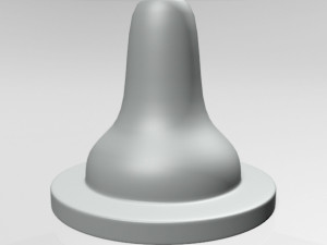 Baby Bottle Nipple 01 3D-Modell