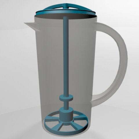 Mixing Pitcher 01 Modello 3D .c4d .max .obj .3ds .fbx .stl .blend 