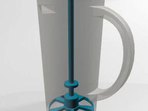 Mixing Pitcher 01 3D Model