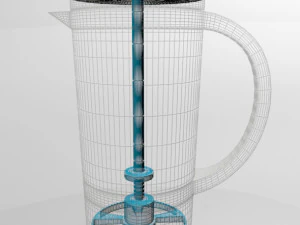 Mixing Pitcher 01 3D Model