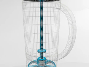 Mixing Pitcher 01 3D Model