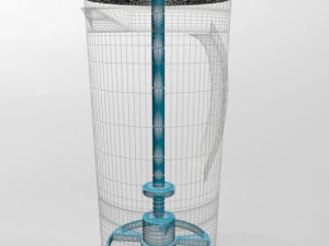 Mixing Pitcher 01 3D Model