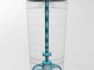 Mixing Pitcher 01 3D Model