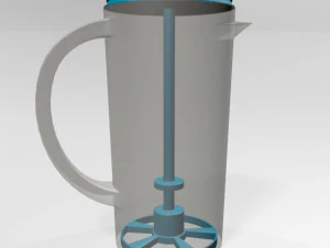 Mixing Pitcher 01 3D Model