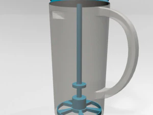 Mixing Pitcher 01 3D Model