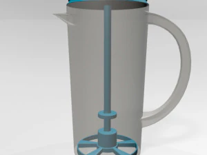 Mixing Pitcher 01 3D Model