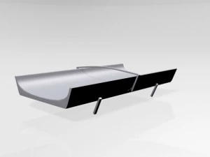 Bebek Bezi Değiştirme Pedi 01 3D Model