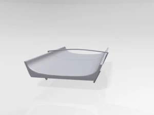 Bebek Bezi Değiştirme Pedi 01 3D Model