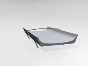 Bebek Bezi Değiştirme Pedi 01 3D Model