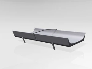 Bebek Bezi Değiştirme Pedi 01 3D Model