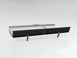 Bebek Bezi Değiştirme Pedi 01 3D Model