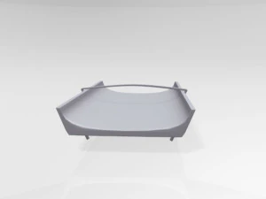 Bebek Bezi Değiştirme Pedi 01 3D Model