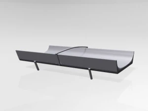 Bebek Bezi Değiştirme Pedi 01 3D Model