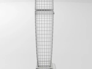 Complete Diaper Pail 01 3D Model