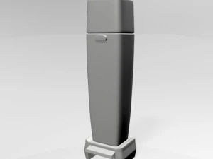 Complete Diaper Pail 01 3D Model