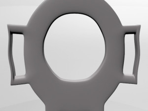 Toddler Potty Seat 01 Model 3D